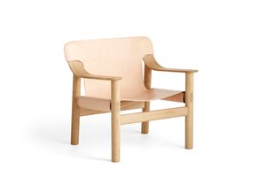 HAY - Lounge stol - Bernard - Eg - Læder natur